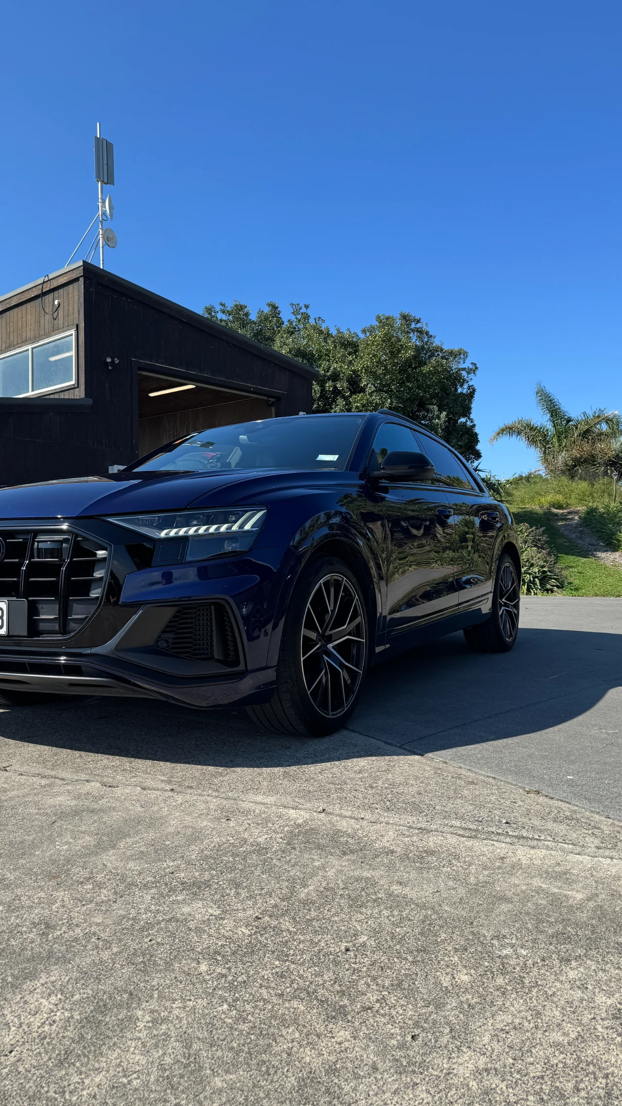Audi Q8 ceramic coating Tauranga